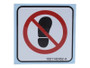 JLG Part # 1001142452 | DECAL,NO STEP, EA