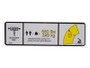 JLG Part # 1001162422 | DECAL,550 LBS MAX CAPACITY, EA