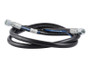 JLG Part # 1001172703 | HOSE ASSY,12.5X2135JIC STR/STR, EA