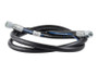 JLG Part # 1001172703 | HOSE ASSY,12.5X2135JIC STR/STR, EA