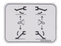 JLG Part # 1001181537 | DECAL,OUTRIGGER SWITCHES, EA