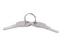 JLG Part # 70026681 | KEY (SILVER LL22) (SET OF TWO), EA