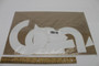 Genie Lift Part # 1258639GT - DECAL,COSMETIC,7.5" GENIE WHITE, EA
