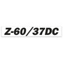 Genie Lift Part # 1269261GT - DECAL, COSMETIC, Z-60/37DC, EA