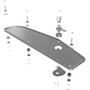 Genie Lift Part # 130244GT - ASSY,LEFT,REAR,WINDOW, EA