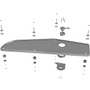 Genie Lift Part # 130244GT - ASSY,LEFT,REAR,WINDOW, EA