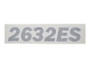 JLG Part # 1001178304 | DECAL,2632ES MODEL DESIGN., EA