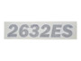 JLG Part # 1001178304 | DECAL,2632ES MODEL DESIGN., EA
