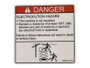 JLG Part # 1001211779 | DECAL,ELECTROCUTION, EA