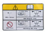 JLG Part # 1001215746 | DECAL,CAPACITY, EA