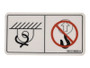 JLG Part # 1001216630 | DECAL,TIE DOWN/NO LIFT, EA