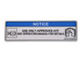 JLG Part # 1001218659 | DECAL,BRAKE FLUID SPEC NA, EA