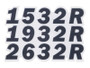 JLG Part # 1001219173 | DECAL,MODEL NUMBER, EA