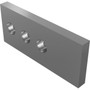 Genie Lift Part # 1276021GT - WEAR PAD,7 X 3 X .625 W/INSERT, EA