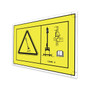 Genie Lift Part # 133390GT - DECAL,DANGER-INSTALL PINS SYM, EA