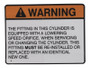 JLG Part # 106703SJ | SJ-DECAL, ORIFICE, EA