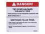 JLG Part # 106693 | SJ-TIRE LABEL, EA