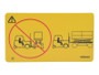 JLG Part # 102894 | SJ-DECAL, CAUTION FORK, EA