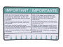 JLG Part # 1001224049 | DECAL,YEARLY INSP(ENG/LAT SPA), EA