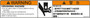 JLG Part # 1001215752 | DECAL,CRUSHING HAZARD, EA