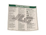 JLG Part # 1000256GTGN | GN-NOTICE OPERATING INST, EA
