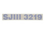 JLG Part # 129783SJ | SJ-SJIII 3219 MODEL LABEL, EA