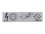 JLG Part # 138211 | SJ-DECAL, AC SUPPLY HERE, EA