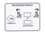 JLG Part # 2-1347GTGN | GN-DECAL, SWAY, EA