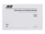 JLG Part # 3121773 | MNL, X430AJ OPERATOR/SAFETY, EA