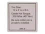 JLG Part # 43093 | GN-TIRE SPECS, EA