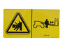 JLG Part # 82548GT | GN-DECAL,WARN,CRUSH HAZ PLAT, EA