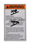 JLG Part # 82558GTGN | GN-WARN SKIN INJECTION HAZ, EA