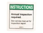 JLG Part # 82559GTGN | GN-INSTRUCT ANNUAL INSP REQ, EA