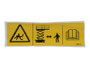 JLG Part # 82562GN | GN-DECAL, SYM, CRUSH HAZ, EA