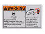 JLG Part # 97602 | GN-DECAL,EXPLOSION HAZARD, EA