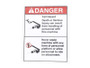 JLG Part # 97673 | GN-DECAL, DANGER, NO RIDERS, EA