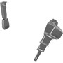 Genie Lift Part # 1263773GT - SEATBELT ASSY, 3" RETRACTABLE, EA