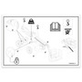 Genie Lift Part # 1269246GT - DECAL, TRANSPORTING/LIFTING, Z60E, EA