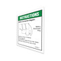 Genie Lift Part # 1269248GT - DECAL, BATT CONN DIAGRAM, EA