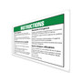Genie Lift Part # 1269250FRGT - DECAL, OP INSTRUCTIONS, Z60/37DC, EA