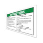 Genie Lift Part # 1269250GT - DECAL, OP INSTRUCTIONS, Z60/37DC, EA