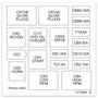 Genie Lift Part # 1270968GT - DECAL, VEC, PERKINS404D, S80, EA