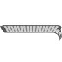 Genie Lift Part # 1270994GT - MESH, 8' HALF,BACK LEFT, EA
