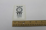 Genie Lift Part # 1273027GT - DECAL, WHEEL LOAD, SX135, EA