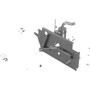 Genie Lift Part # 1285588GT - FORMING, BRACKET, BATTERY MOUNT, EA