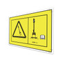 Genie Lift Part # 133391GT - DECAL, DANGER-INSTALL O.R.,SYM, EA