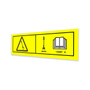 Genie Lift Part # 133397GT - DECAL, DGR-INSTALL, LADDER SYM, EA