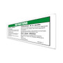 Genie Lift Part # 215813FRGT - DECAL,OPERATING INSTR GRJ ANSI, EA