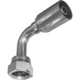 Genie Lift Part # 48814GT - HOSE END, FEMSW, 90D, MEDORFS-6-6, EA