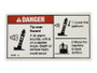 JLG Part # 44736GTGN | GN-DANGER,TIP-OVER,TILT, EA
